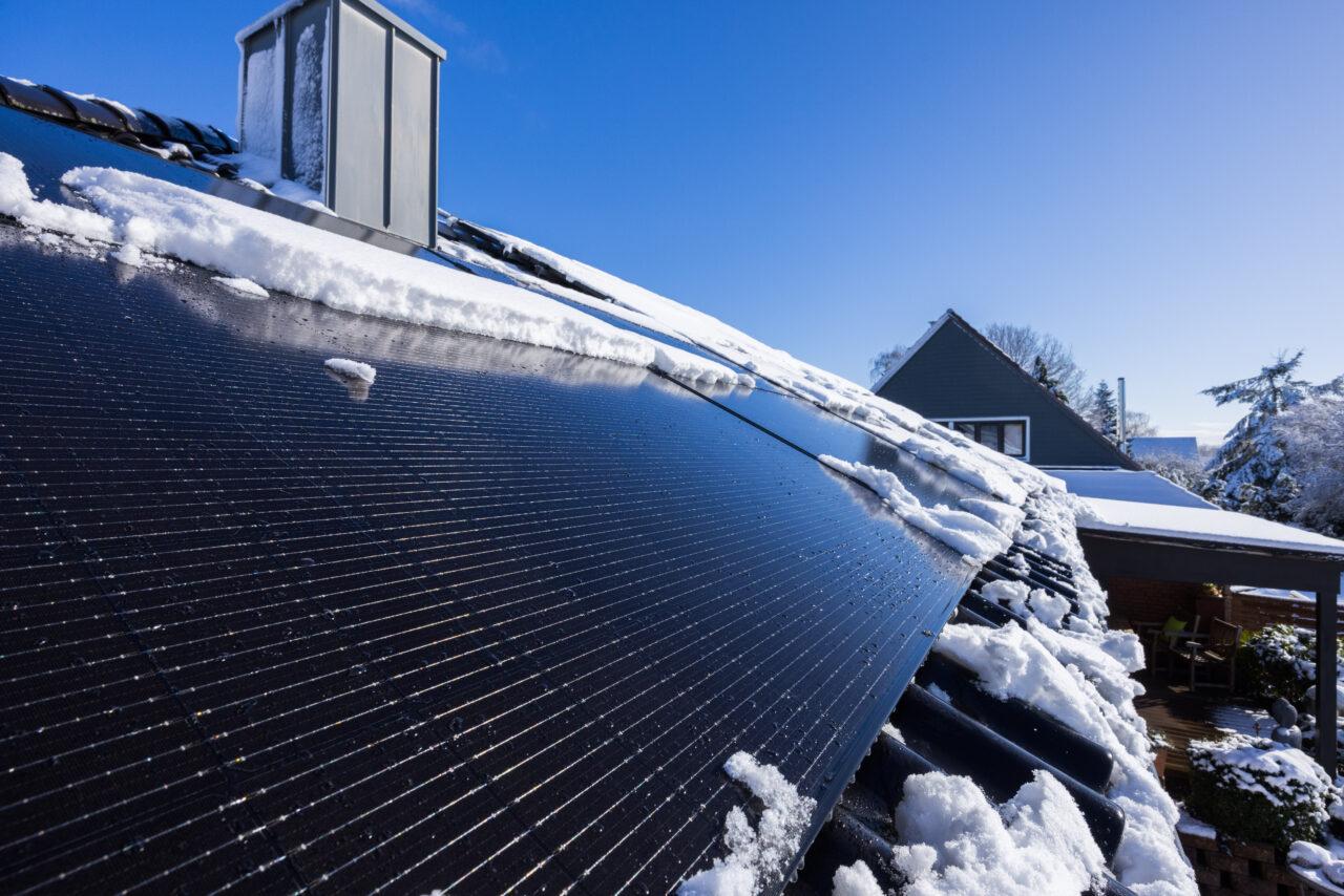 Solceller vinter